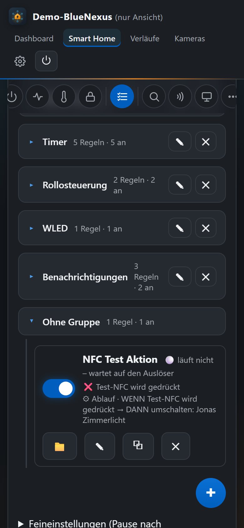 Regeln auf dem Handy